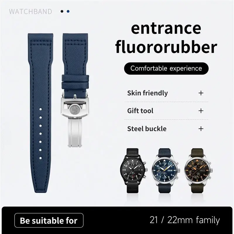 SCHIK 20mm 21mm 22mm Nylon Canvas Leather Watchband For IWC SPITFIRE MARK 18 Portugieser Portofino Pilot IW3777 Wristband
SCHIK 20mm 21mm 22mm Nylon Canvas Leather Watchband For IWC SPITFIRE MARK 18 Portugieser Portofino Pilot IW3777 Wristband