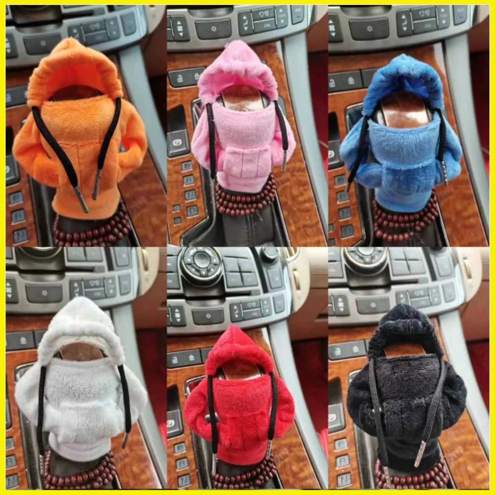 Hoodie-style Car Gear Shift Knob Cover Universal Gear Shift Knob Cover New Creative Decoration Colorful Car Interior Accessories
Hoodie-style Car Gear Shift Knob Cover Universal Gear Shift Knob Cover New Creative Decoration Colorful Car Interior Accessories