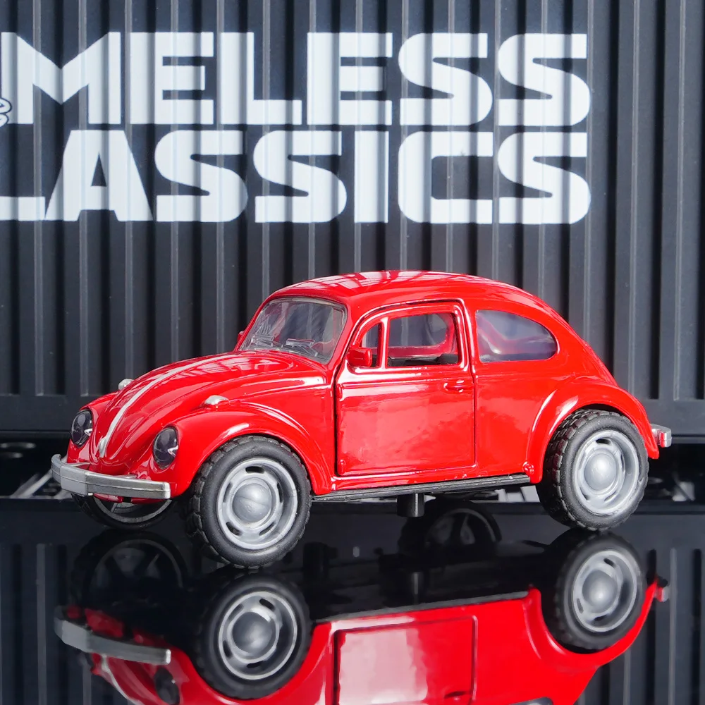 1:32 Red Classic Beetle Diecast Car Model, Retro Alloy Vehicle with Open Doors, Collectible Pull-Back Toy for Kids & Car Lovers
1:32 Red Classic Beetle Diecast Car Model, Retro Alloy Vehicle with Open Doors, Collectible Pull-Back Toy for Kids & Car Lovers