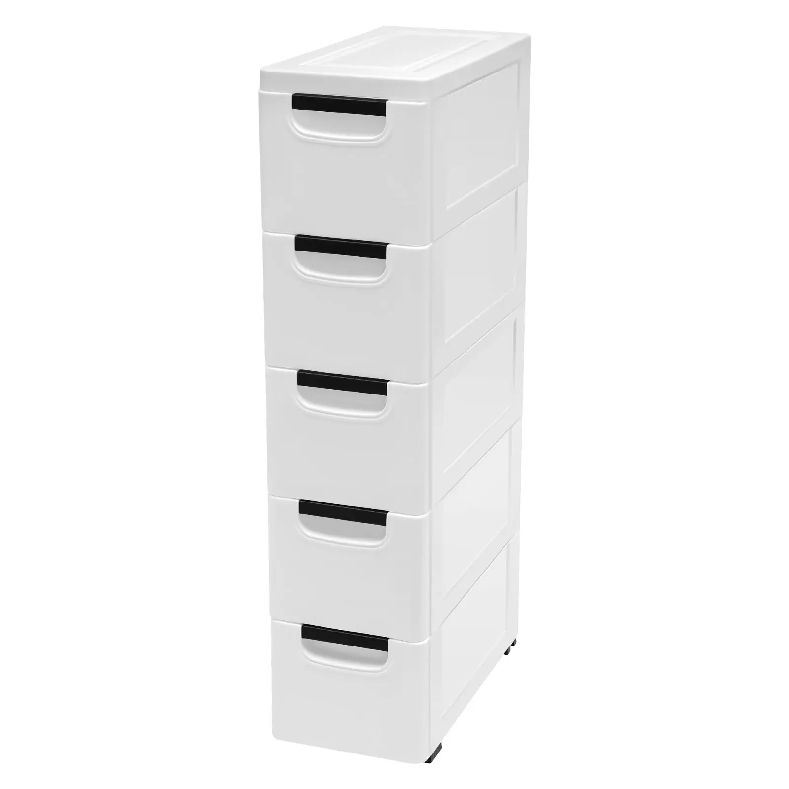 White Storage Cabinets with 5 Drawers, Kid Dresser Organizer with Smooth Wheels, Plastic Drawers Storage Cabinet Movable Storage
White Storage Cabinets with 5 Drawers, Kid Dresser Organizer with Smooth Wheels, Plastic Drawers Storage Cabinet Movable Storage