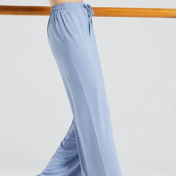 Modal Cloud Wide Leg Pants High Waist Straight Drape Elastic Modern Dance Practice Pants Classical Dance
Modal Cloud Wide Leg Pants High Waist Straight Drape Elastic Modern Dance Practice Pants Classical Dance