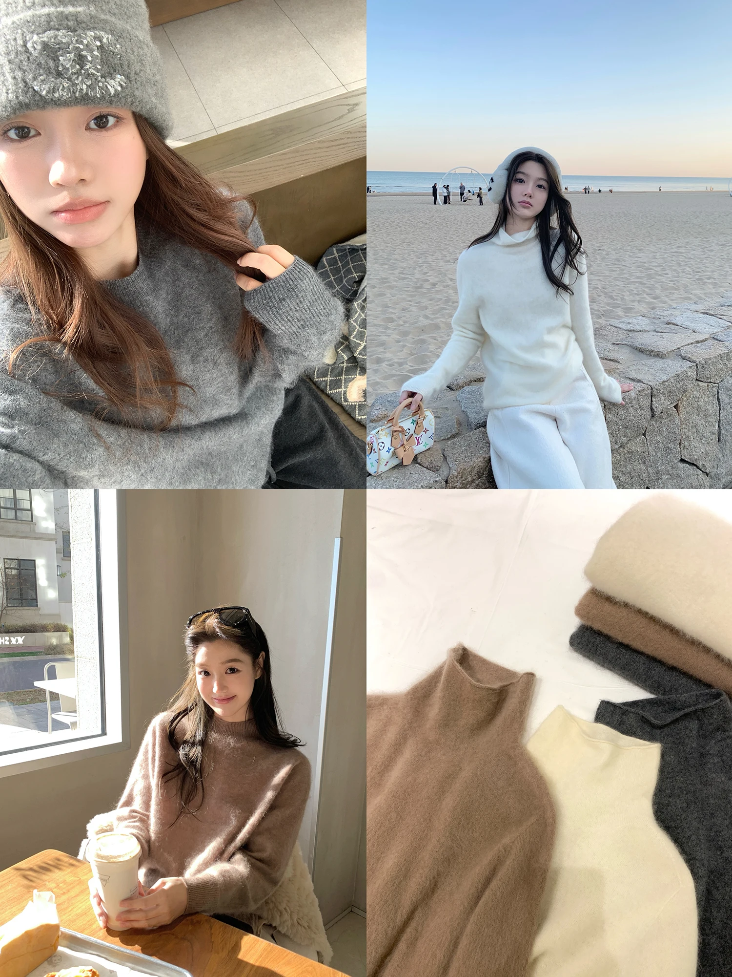 High-Quali Wool Camere Fce-Lined Double Version Handmade Inner Wear Women's Loose Fit Long Sve Knitted Sweater
High-Quali Wool Camere Fce-Lined Double Version Handmade Inner Wear Women's Loose Fit Long Sve Knitted Sweater