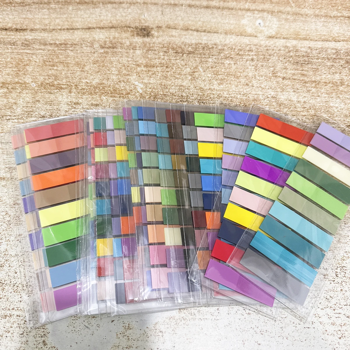 Random Colors Stickers Transparent Index Creative Memo Pads Office School Stationery Self-Adhesive Stickers Note Pads
Random Colors Stickers Transparent Index Creative Memo Pads Office School Stationery Self-Adhesive Stickers Note Pads