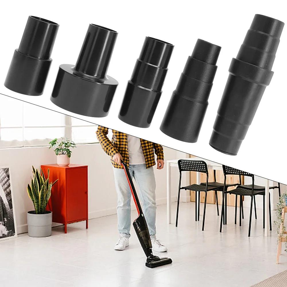 5pc Vacuum Hose Adapter Converters Black Round Suction Hose Converter Dry Wet Use Vacuum Cleaner Adapter Tools
5pc Vacuum Hose Adapter Converters Black Round Suction Hose Converter Dry Wet Use Vacuum Cleaner Adapter Tools