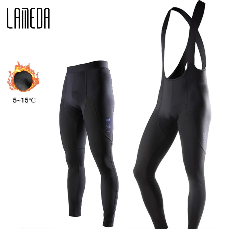LAMEDA Thermal Fleece Cycling Pants Man Winter Men's Bib Pants Windproof Road Bike Toursers Padded Bicycle Leggings MTB Clothing
LAMEDA Thermal Fleece Cycling Pants Man Winter Men's Bib Pants Windproof Road Bike Toursers Padded Bicycle Leggings MTB Clothing