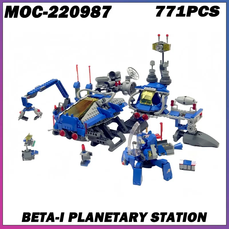 771PCS MOC-220987 Classic Space Spaceship "Planetary Station" Spaceship Building Block Model Toys Festival Children Gifts
771PCS MOC-220987 Classic Space Spaceship "Planetary Station" Spaceship Building Block Model Toys Festival Children Gifts