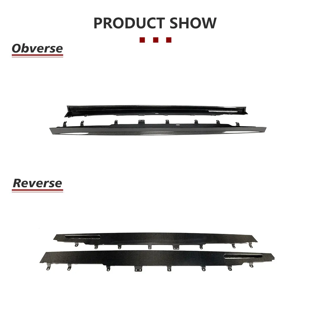 Carbon Fiber Car Side Skirts Extension Lip for BMW X5 G05 2019-2026 Carbon Fiber Body Kits Side Door Extension Lip
Carbon Fiber Car Side Skirts Extension Lip for BMW X5 G05 2019-2026 Carbon Fiber Body Kits Side Door Extension Lip