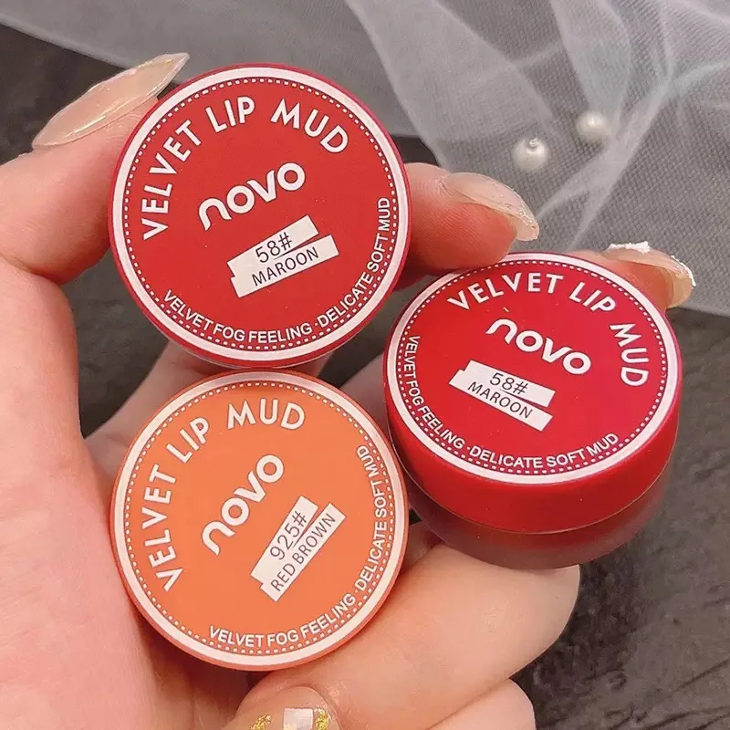 4 Colors Lip Gloss Mud Canned 3-in-1 Lipstick Blush Stick Waterproof Velvet Matte Mousse Solid Lip Gloss Cheek Blush Cream
4 Colors Lip Gloss Mud Canned 3-in-1 Lipstick Blush Stick Waterproof Velvet Matte Mousse Solid Lip Gloss Cheek Blush Cream