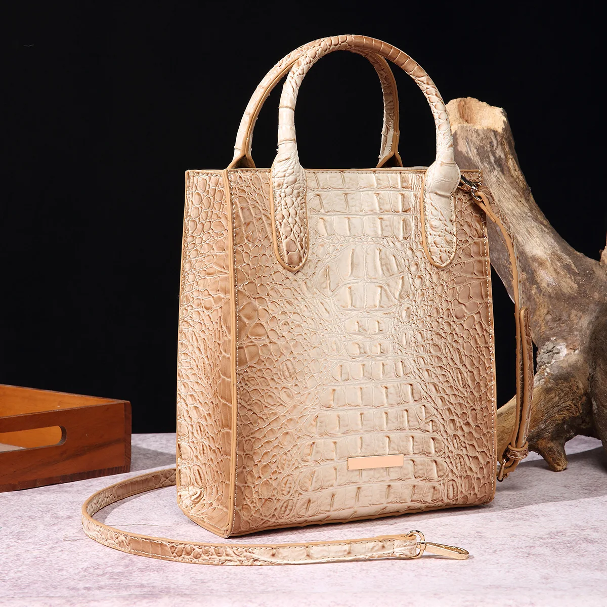 Vintage Crocodile Pattern Tote Bag Luxury PU Satchel Bag Women's Classic Handbag For Commute designer luxury bag bolsos de mujer
Vintage Crocodile Pattern Tote Bag Luxury PU Satchel Bag Women's Classic Handbag For Commute designer luxury bag bolsos de mujer