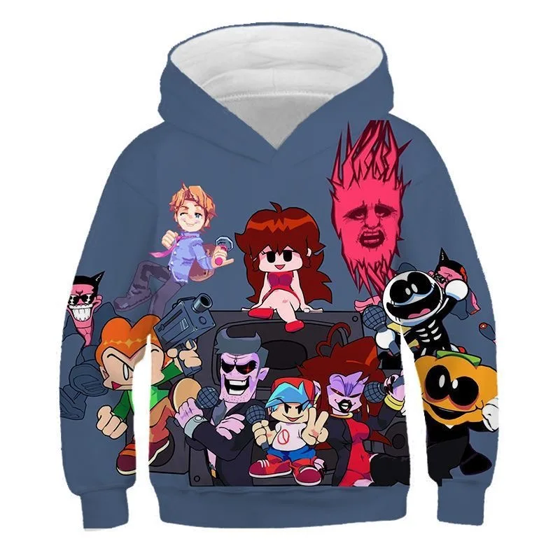 New Friday Night Funk Male and Female Adult Children's Clothing Carnival Friday Night 3D Cartoon Pattern Teen Fall/Winter Hoodie
New Friday Night Funk Male and Female Adult Children's Clothing Carnival Friday Night 3D Cartoon Pattern Teen Fall/Winter Hoodie