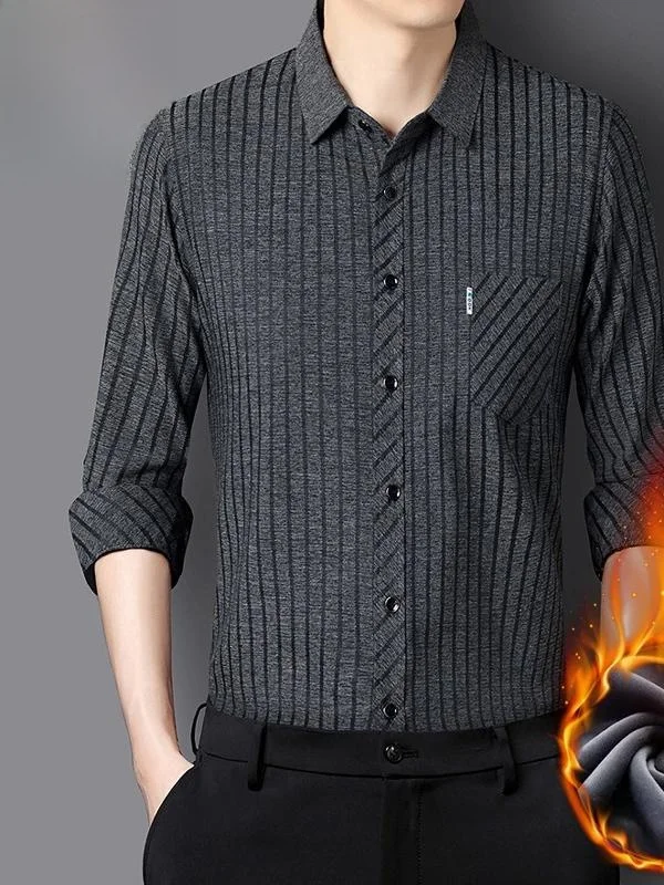 Pierre Cardin Men's Fleece Lined Silk Shirt Thick Long Sleeve Mid-Year Warm Elastic Seamless Standard Fit Neck Winter Shirt
Pierre Cardin Men's Fleece Lined Silk Shirt Thick Long Sleeve Mid-Year Warm Elastic Seamless Standard Fit Neck Winter Shirt