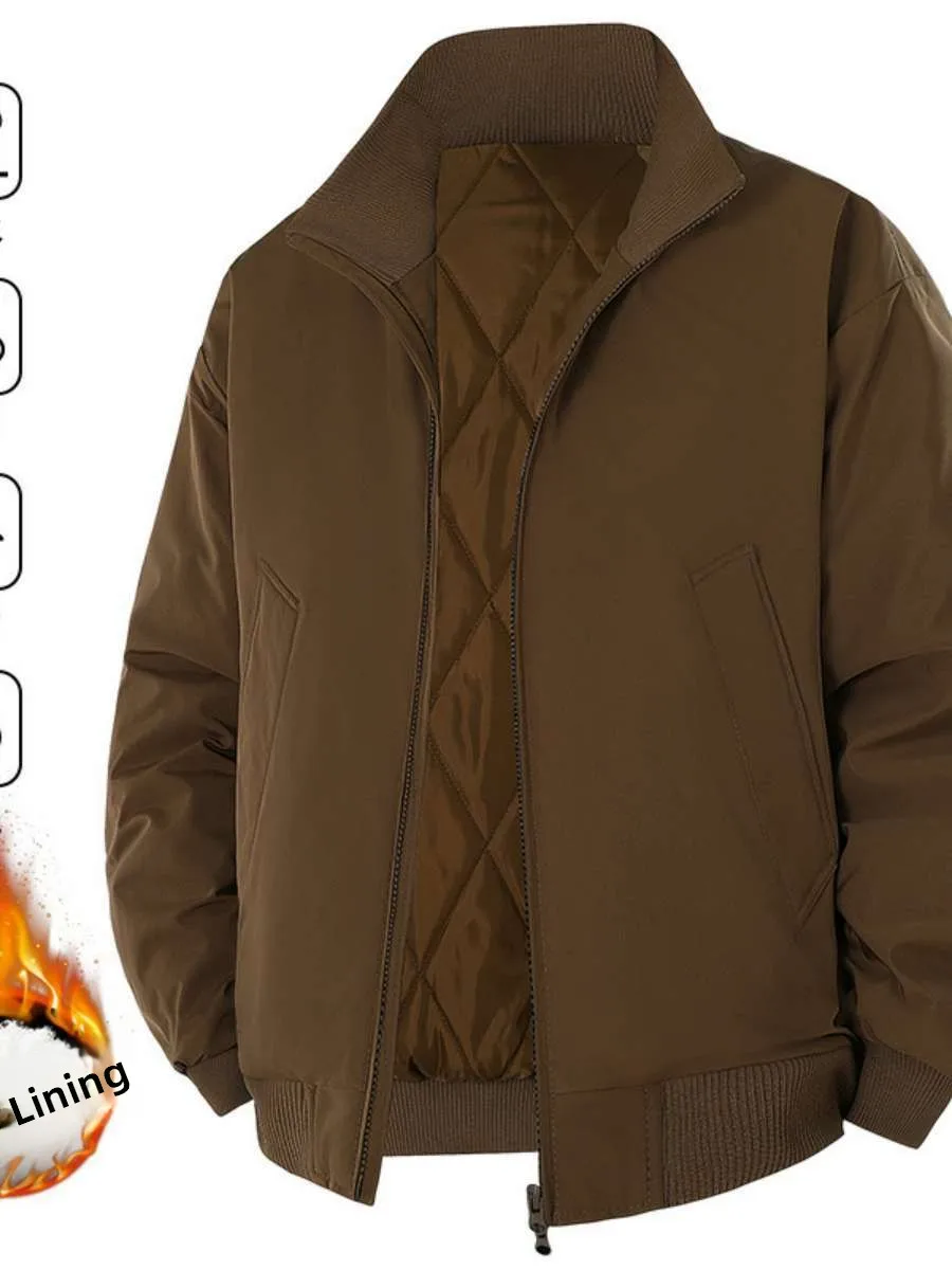 Новая осенне-зимняя мужская повседневная хлопковая куртка-пальто с воротником-стойкой, теплая, для бизнеса и отдыха, на одной пуговице, чистый хлопок...
Новая осенне-зимняя мужская повседневная хлопковая куртка-пальто с воротником-стойкой, теплая, для бизнеса и отдыха, на одной пуговице, чистый хлопок...