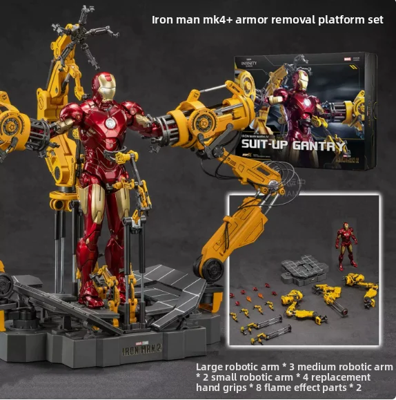 2026 New Original ZD Toys Superhero Circular Armor Dismantling Platform MK6 Superhero Anime Tony Stark Model Action Figure Gift
2026 New Original ZD Toys Superhero Circular Armor Dismantling Platform MK6 Superhero Anime Tony Stark Model Action Figure Gift
