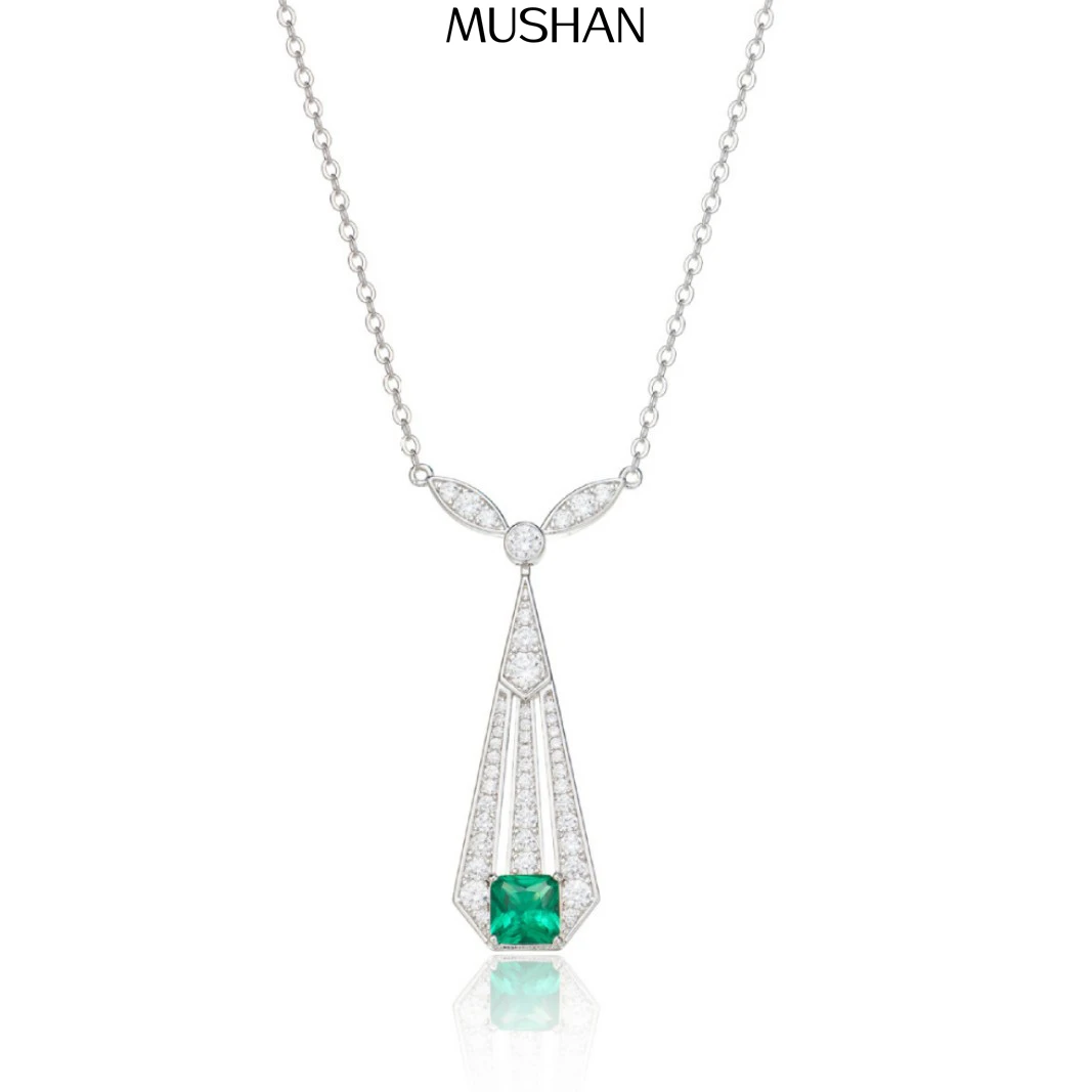 MS MuShan Luxury Jewelry 925 Sterling Silver Necklace Zircon 7A Grade Cross Evening Ladies 18K Gold Plated Premium Pendant
MS MuShan Luxury Jewelry 925 Sterling Silver Necklace Zircon 7A Grade Cross Evening Ladies 18K Gold Plated Premium Pendant