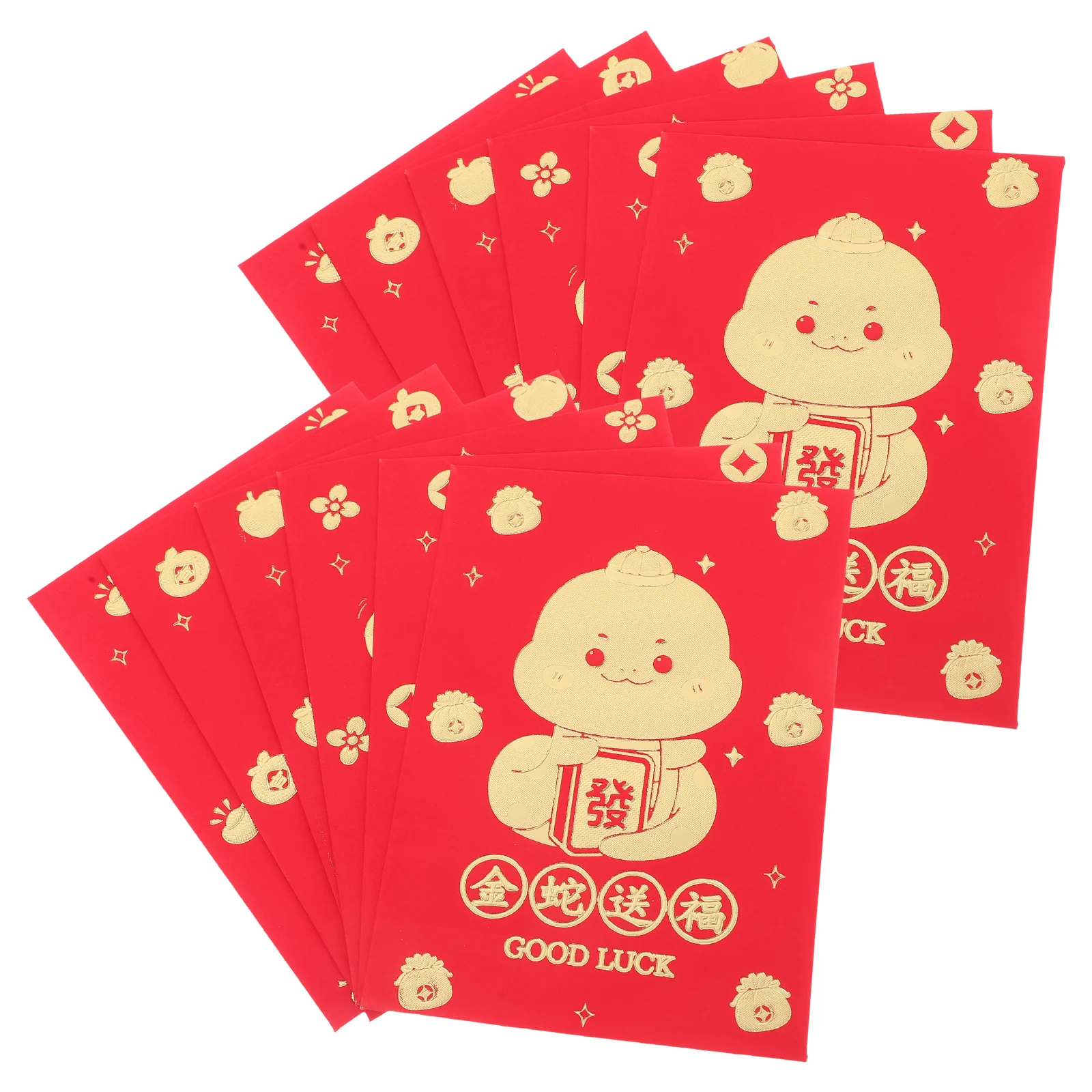 48pcs Snake Zodiac Red Envelopes Traditional Chinese Design Cash Stuffing Wedding New Year Celebrations Money Bags
48pcs Snake Zodiac Red Envelopes Traditional Chinese Design Cash Stuffing Wedding New Year Celebrations Money Bags