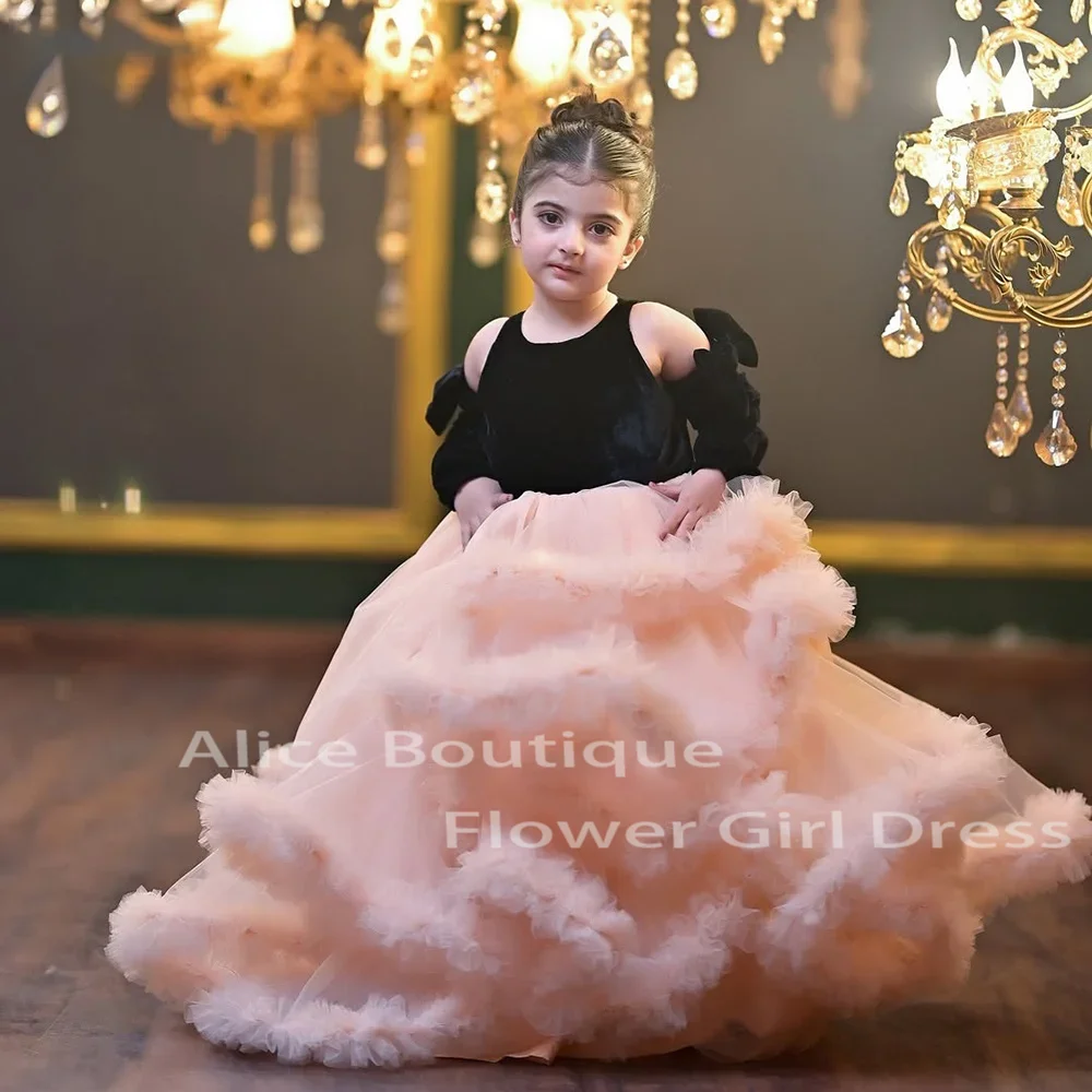 Flower Girl Dress Tiered O-Neck Floor Length Pink Ruffles Ball Gown Kids Lovely First Copmmunion Birthday Party Gowns Customized
Flower Girl Dress Tiered O-Neck Floor Length Pink Ruffles Ball Gown Kids Lovely First Copmmunion Birthday Party Gowns Customized