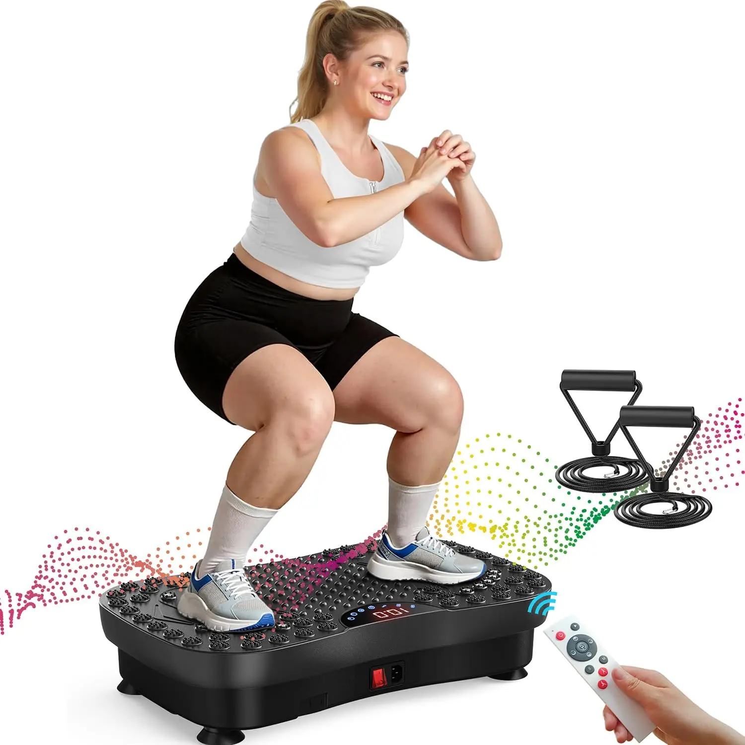 Full Body Vibration Platform for Weight Loss & Muscle Toning, 120 Speed Levels, Remote Control
Full Body Vibration Platform for Weight Loss & Muscle Toning, 120 Speed Levels, Remote Control