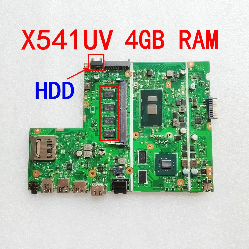 Основная плата X541UV для ноутбука ASUS X541UV X541UA X541U с процессором I3, 4G RAM, 920MX, графический процессор, 100% тестирование
Основная плата X541UV для ноутбука ASUS X541UV X541UA X541U с процессором I3, 4G RAM, 920MX, графический процессор, 100% тестирование