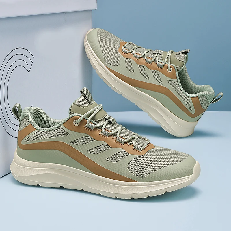 Green Fashion Casual Sneakers Man Mesh Breathable Running Shoes for Men Comfortable Platform Men's Trainers zapatillas de hombre
Green Fashion Casual Sneakers Man Mesh Breathable Running Shoes for Men Comfortable Platform Men's Trainers zapatillas de hombre