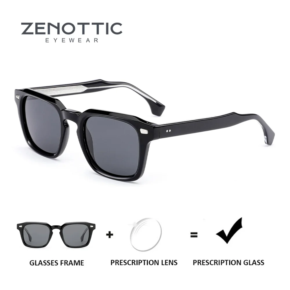 ZENOTTIC Square Acetate Myopia Prescription Sunglasses Women Men Fashion UV400 Polarized Corrective Sun Glasses For Unisex
ZENOTTIC Square Acetate Myopia Prescription Sunglasses Women Men Fashion UV400 Polarized Corrective Sun Glasses For Unisex
