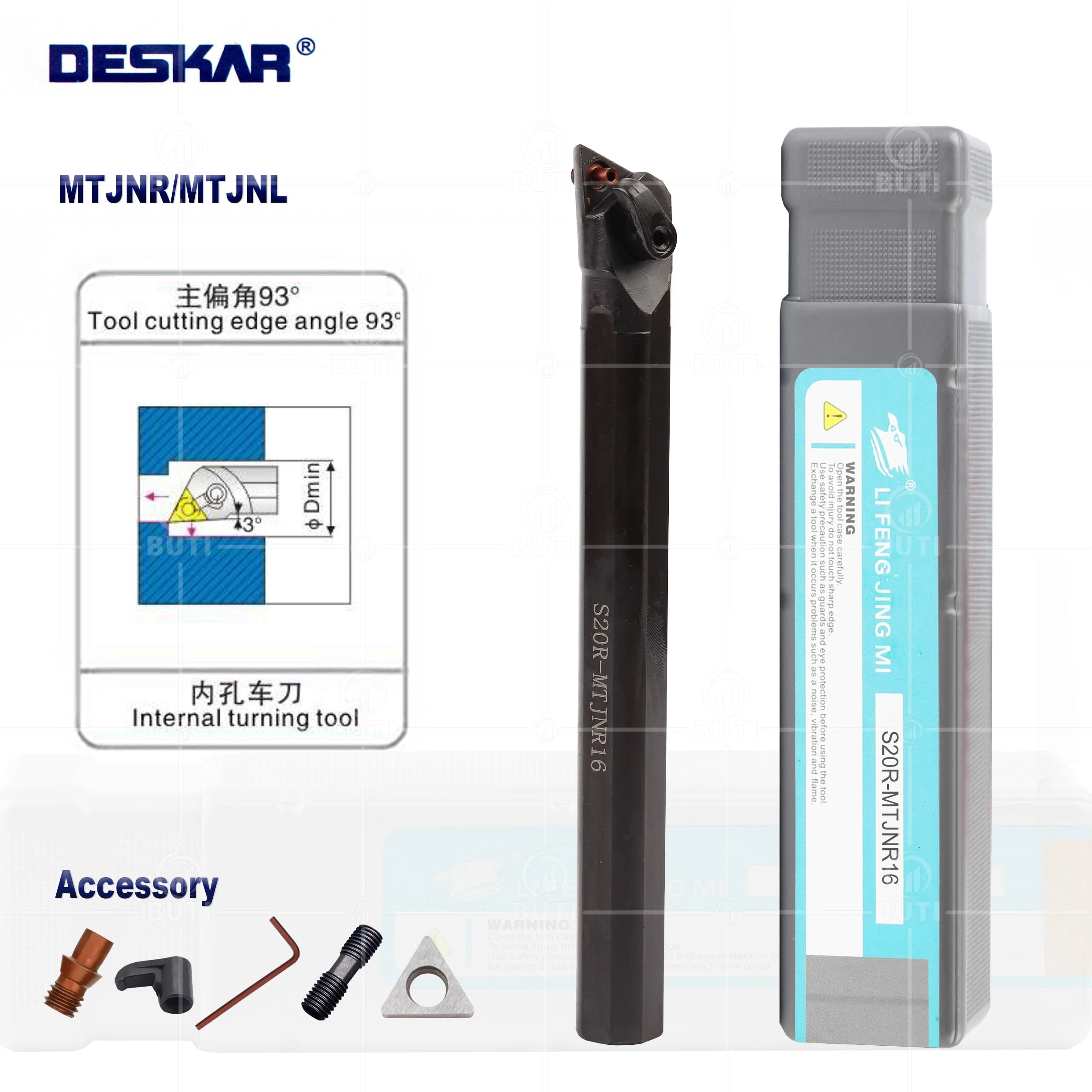 DESKAR 100% оригинальный S20R/S25S-MTJNR/L16 токарный станок с ЧПУ, токарный инструмент, внутренние расточные держатели, токарный станок, режущий стержень для карбидной вставки TNMG
DESKAR 100% оригинальный S20R/S25S-MTJNR/L16 токарный станок с ЧПУ, токарный инструмент, внутренние расточные держатели, токарный станок, режущий стержень для карбидной вставки TNMG