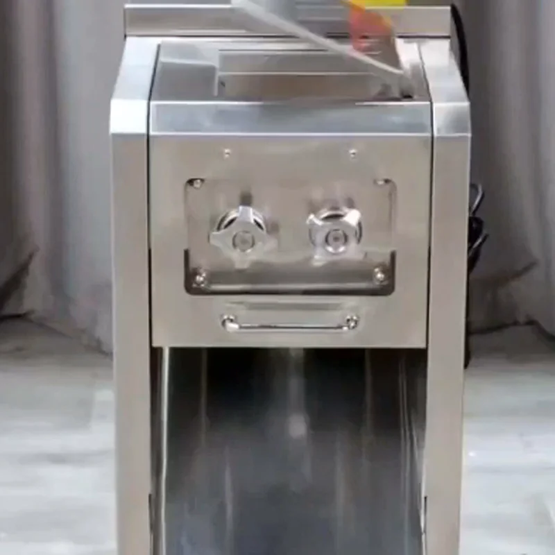 High Quality Meat Cutting Machine with Stainless Steel Blades and Meat Slicer for Commercial Kitchen Use
High Quality Meat Cutting Machine with Stainless Steel Blades and Meat Slicer for Commercial Kitchen Use