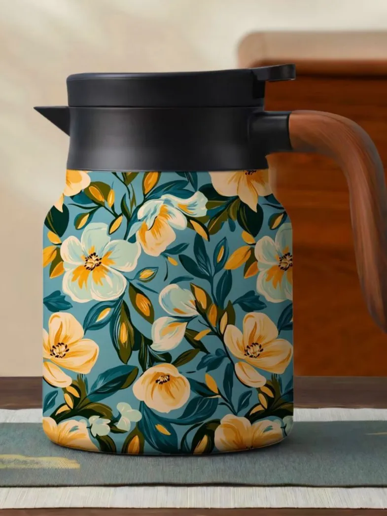 Large Capaci Stainl Steel 36 Tea Kettle with Wood Handle for Home And Office Use Insulated Tea Pot Portable Thermos
Large Capaci Stainl Steel 36 Tea Kettle with Wood Handle for Home And Office Use Insulated Tea Pot Portable Thermos