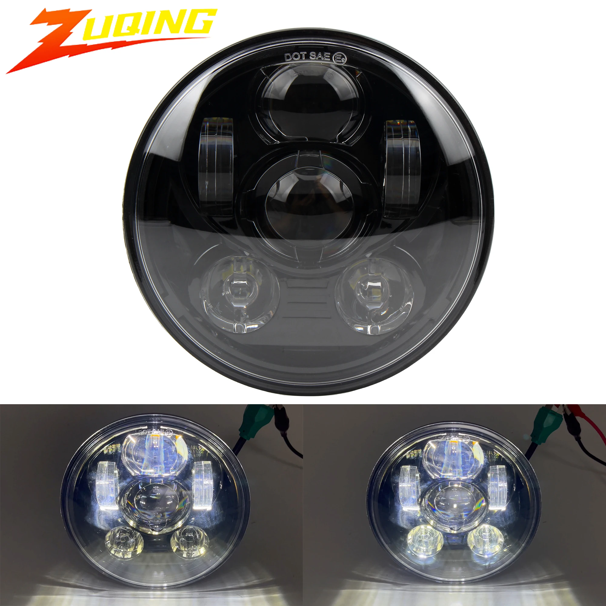 for Triumph Speed Triple Harley Sportster VRSCD XG XL1200C XL883C Dyna Motorcycle LED Headlight 5.75 inch Headlamp Accessories
for Triumph Speed Triple Harley Sportster VRSCD XG XL1200C XL883C Dyna Motorcycle LED Headlight 5.75 inch Headlamp Accessories