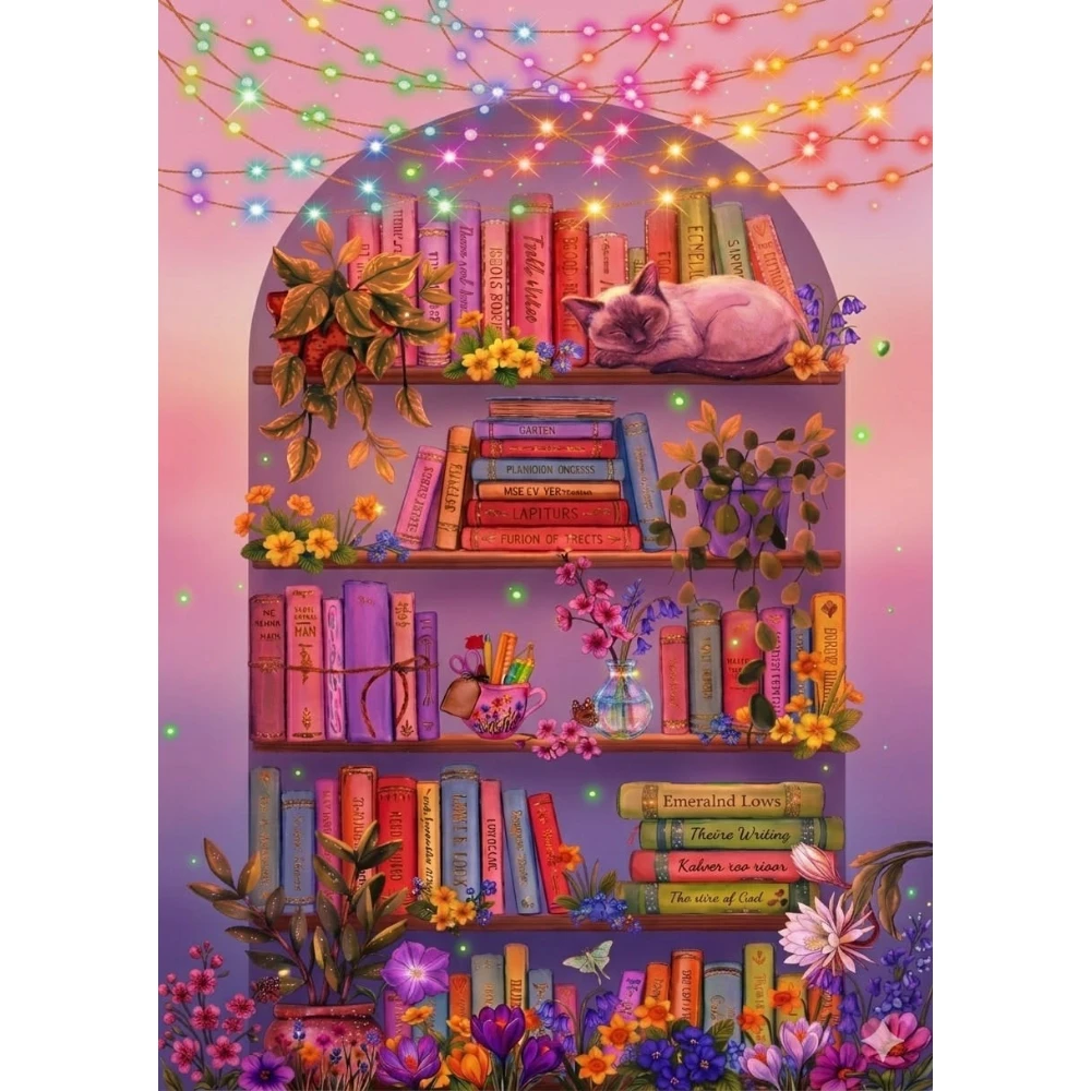500/1000/1200/2000 PCS Jigsaw Puzzles Cured Bookshelf and Cat Family Activity Relaxing Games for Living Room Home Decor Gift
500/1000/1200/2000 PCS Jigsaw Puzzles Cured Bookshelf and Cat Family Activity Relaxing Games for Living Room Home Decor Gift