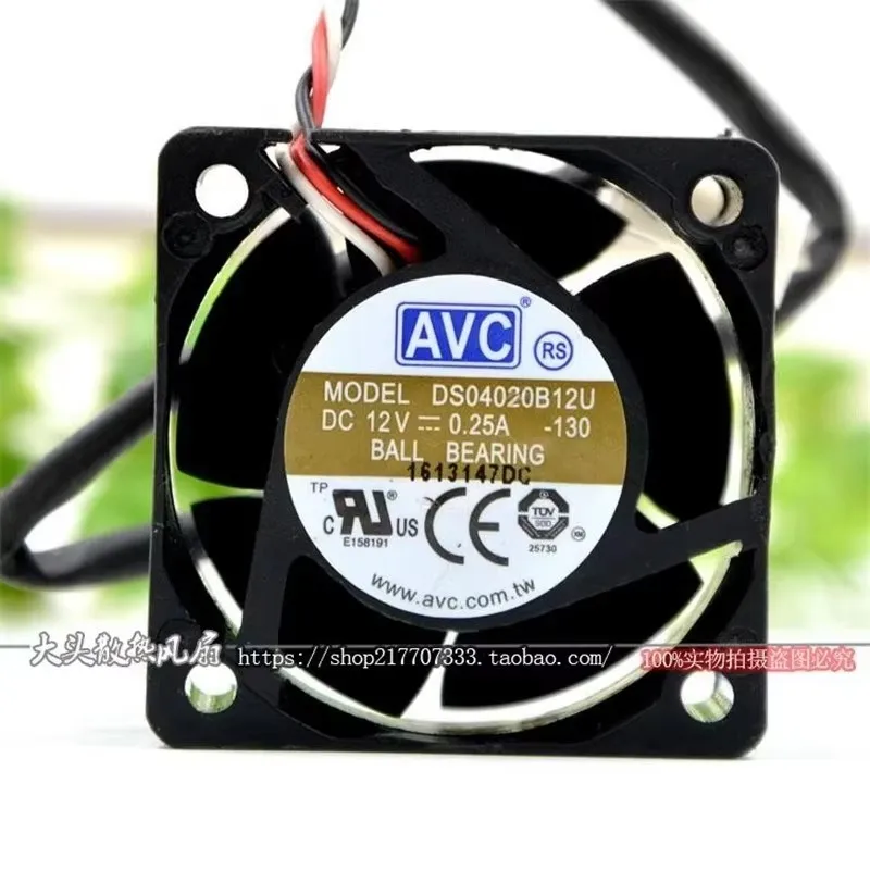Original DS04020B12U double ball 40 * 40 * 20MM 4CM 12V 0.25A power supply chassis Cooling fan
Original DS04020B12U double ball 40 * 40 * 20MM 4CM 12V 0.25A power supply chassis Cooling fan