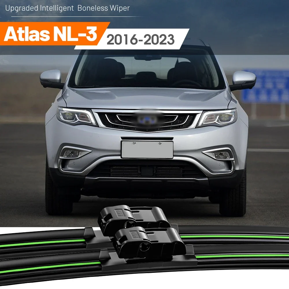 2pcs For Geely Atlas NL-3 2016-2023 Front Windshield Wiper Blades 2017 2018 2019 2020 2021 2022 Windscreen Window Accessories
2pcs For Geely Atlas NL-3 2016-2023 Front Windshield Wiper Blades 2017 2018 2019 2020 2021 2022 Windscreen Window Accessories
