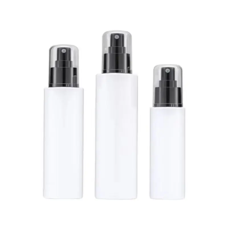25Pcs White Plastic Bottle 100ml 150ml 200ml Black Pump Clear Lid Empty Cosmetic Refillable Container Mist Spraying Bottles
25Pcs White Plastic Bottle 100ml 150ml 200ml Black Pump Clear Lid Empty Cosmetic Refillable Container Mist Spraying Bottles
