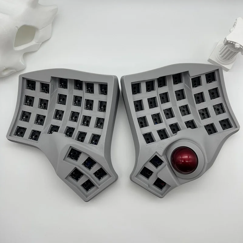MK2 Charybdis Trackball Раздельная клавиатура Проводная QMK/Беспроводная Bluetooth Двухрежимная ZMK Горячая замена MX Axis Игровая механическая клавиатура
MK2 Charybdis Trackball Раздельная клавиатура Проводная QMK/Беспроводная Bluetooth Двухрежимная ZMK Горячая замена MX Axis Игровая механическая клавиатура