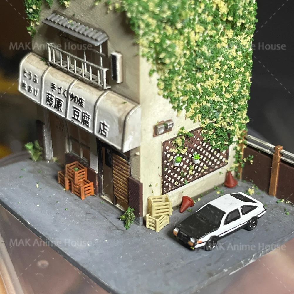 Miniature Figure 1/300 Fujiwara Tofu Shop AE86 Car Model Can be Placed In A 1/64Scale Scene To Create A Mid Scene Effect Diorama
Miniature Figure 1/300 Fujiwara Tofu Shop AE86 Car Model Can be Placed In A 1/64Scale Scene To Create A Mid Scene Effect Diorama