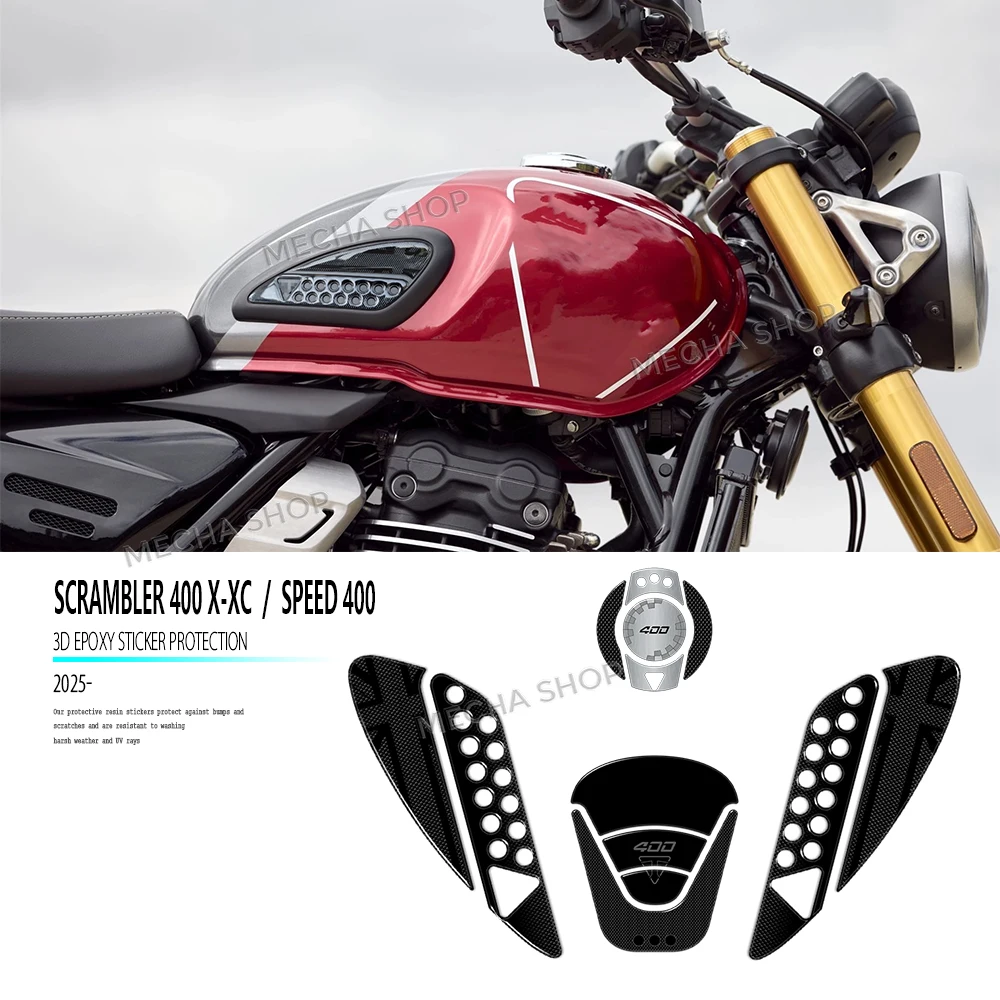 Новинка для Scrambler 400X Speed Набор 3D-наклеек на бак для мотоцикла 400 2024 2025, водонепроницаемые декоративные наклейки
Новинка для Scrambler 400X Speed Набор 3D-наклеек на бак для мотоцикла 400 2024 2025, водонепроницаемые декоративные наклейки