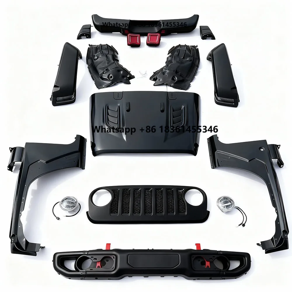 For 2007-2024 wrangler jk JL JT accessories gladiator Body wide body kit hood
For 2007-2024 wrangler jk JL JT accessories gladiator Body wide body kit hood