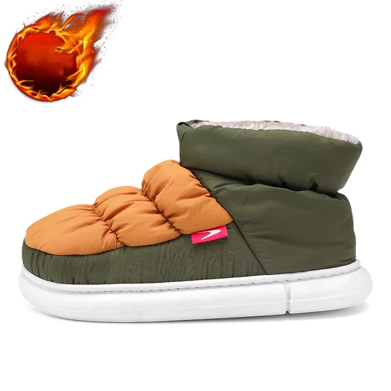 Winter Men Snow Boots Plush Warm Ankle Boots Men Down Waterproof High Top Home Cotton Shoes Non-Slip Available indoor and outdoo
Winter Men Snow Boots Plush Warm Ankle Boots Men Down Waterproof High Top Home Cotton Shoes Non-Slip Available indoor and outdoo