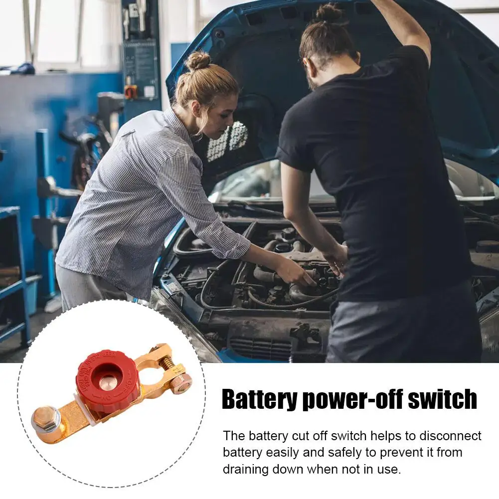 Universal Car Battery Switch Quick Cut-off Switch Battery Disconnect Isolator Switch Battery Auto Accessories For Boat Mari Z2q1
Universal Car Battery Switch Quick Cut-off Switch Battery Disconnect Isolator Switch Battery Auto Accessories For Boat Mari Z2q1