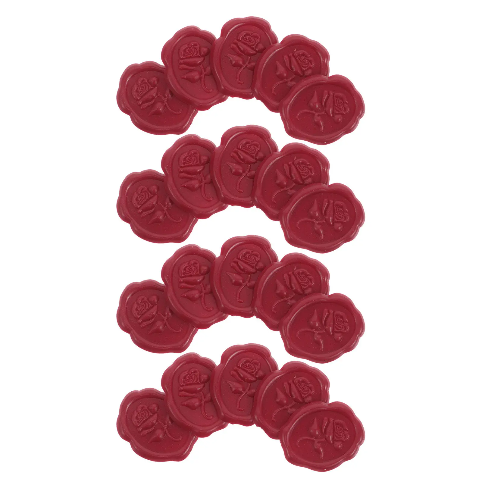 20Pcs Fire Wax Seal Stickers Rose Vintage Envelope Seals Self Adhesive Wedding Invitation Decorative Floral Mailing Labels
20Pcs Fire Wax Seal Stickers Rose Vintage Envelope Seals Self Adhesive Wedding Invitation Decorative Floral Mailing Labels