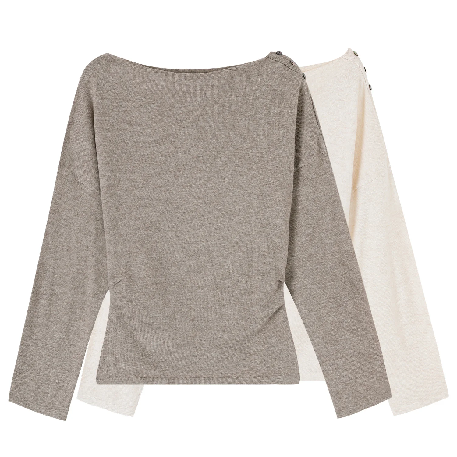 Stunning Knitted Base Layer Shirt Women's Fashion Shoulder Baring Inner Wear Autumn Winter New Arrival Slim Fit Korean Style
Stunning Knitted Base Layer Shirt Women's Fashion Shoulder Baring Inner Wear Autumn Winter New Arrival Slim Fit Korean Style