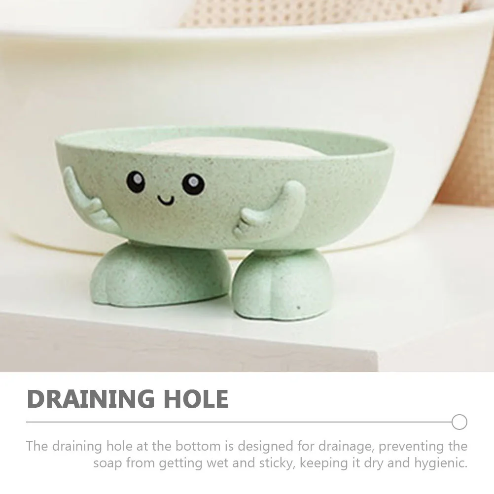 2 Pcs Cartoon Soap Box Storage Holder Self Draining Tray Dish for Bathroom Kitchen Green Rice Color
2 Pcs Cartoon Soap Box Storage Holder Self Draining Tray Dish for Bathroom Kitchen Green Rice Color