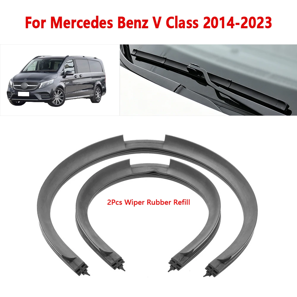 For Mercedes Benz V Class 2017 2018 2019 2020 2022 Wiper Refill Rubber Strip 18" 28" Car Wiper Accessories 1Pair
For Mercedes Benz V Class 2017 2018 2019 2020 2022 Wiper Refill Rubber Strip 18" 28" Car Wiper Accessories 1Pair