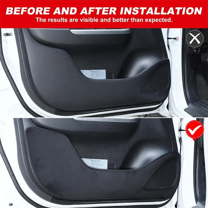 Car Door Anti-Kick Pad For 2019-2023 Mitsubishi L200 Velvet Side Door Panel Protector Anti-Dirty Pad Car Interior Decoration
Car Door Anti-Kick Pad For 2019-2023 Mitsubishi L200 Velvet Side Door Panel Protector Anti-Dirty Pad Car Interior Decoration