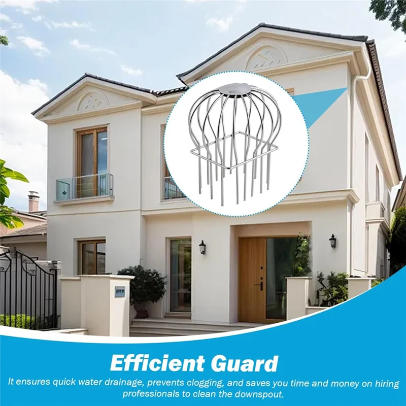 AA01-защита желоба, 2 шт., фильтр для желоба с круглой головкой, защита водосточной трубы, даже полая сменная крышка желоба для листьев 
AA01-защита желоба, 2 шт., фильтр для желоба с круглой головкой, защита водосточной трубы, даже полая сменная крышка желоба для листьев