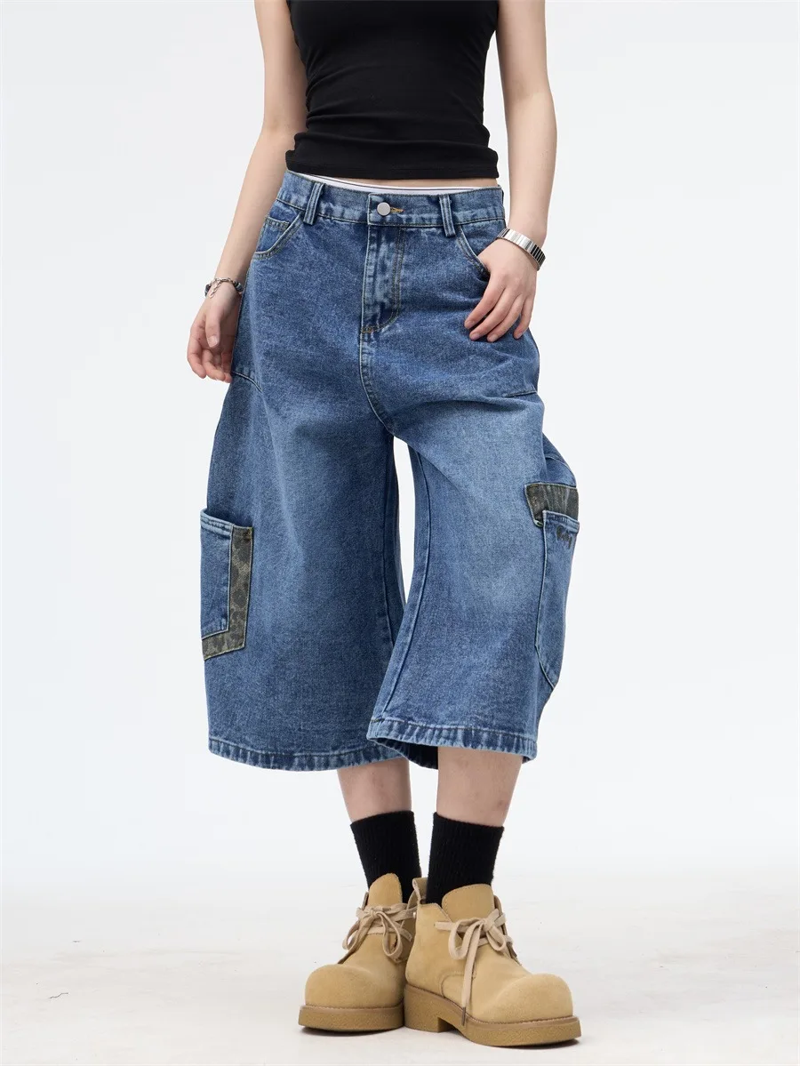Y2K American Retro Washed Vintage Jeans Loose Straight Leg Wide Leg Casual Cropped Pants Summer Trendy for Women Men
Y2K American Retro Washed Vintage Jeans Loose Straight Leg Wide Leg Casual Cropped Pants Summer Trendy for Women Men