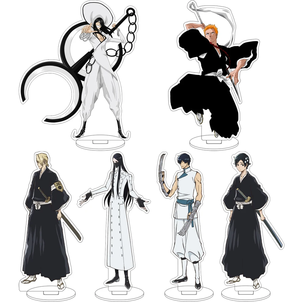 16CM Anime BLEACH Kurosaki Ichigo Hitsugaya Toshiro Ishida Uryuu Kuchiki Rukia Cos Acrylic Figure Stand Ornaments Gifts
16CM Anime BLEACH Kurosaki Ichigo Hitsugaya Toshiro Ishida Uryuu Kuchiki Rukia Cos Acrylic Figure Stand Ornaments Gifts