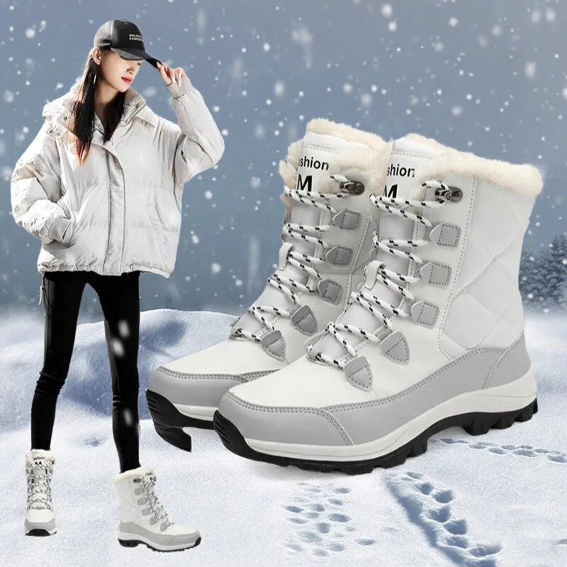 Thiened Fce Winter Snow Boots Women's New 2025 Large Size 42 Cotton oes Warm Anti-Cold Thi Bot Casual oes
Thiened Fce Winter Snow Boots Women's New 2025 Large Size 42 Cotton oes Warm Anti-Cold Thi Bot Casual oes