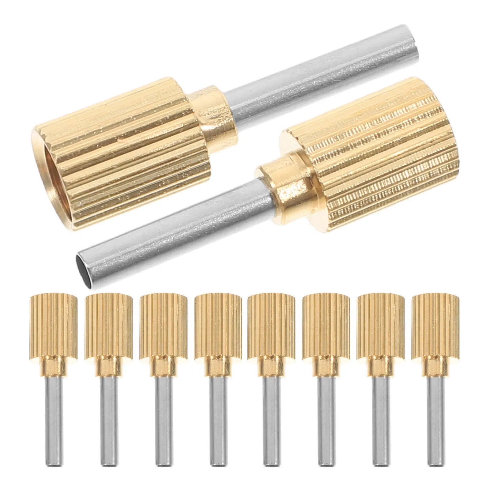 10Pcs Reusable Steel Copper Caulking Nozzle Tips with Locator for Precision Sealant Adhesive Application Joint Filling DIY Pro
10Pcs Reusable Steel Copper Caulking Nozzle Tips with Locator for Precision Sealant Adhesive Application Joint Filling DIY Pro