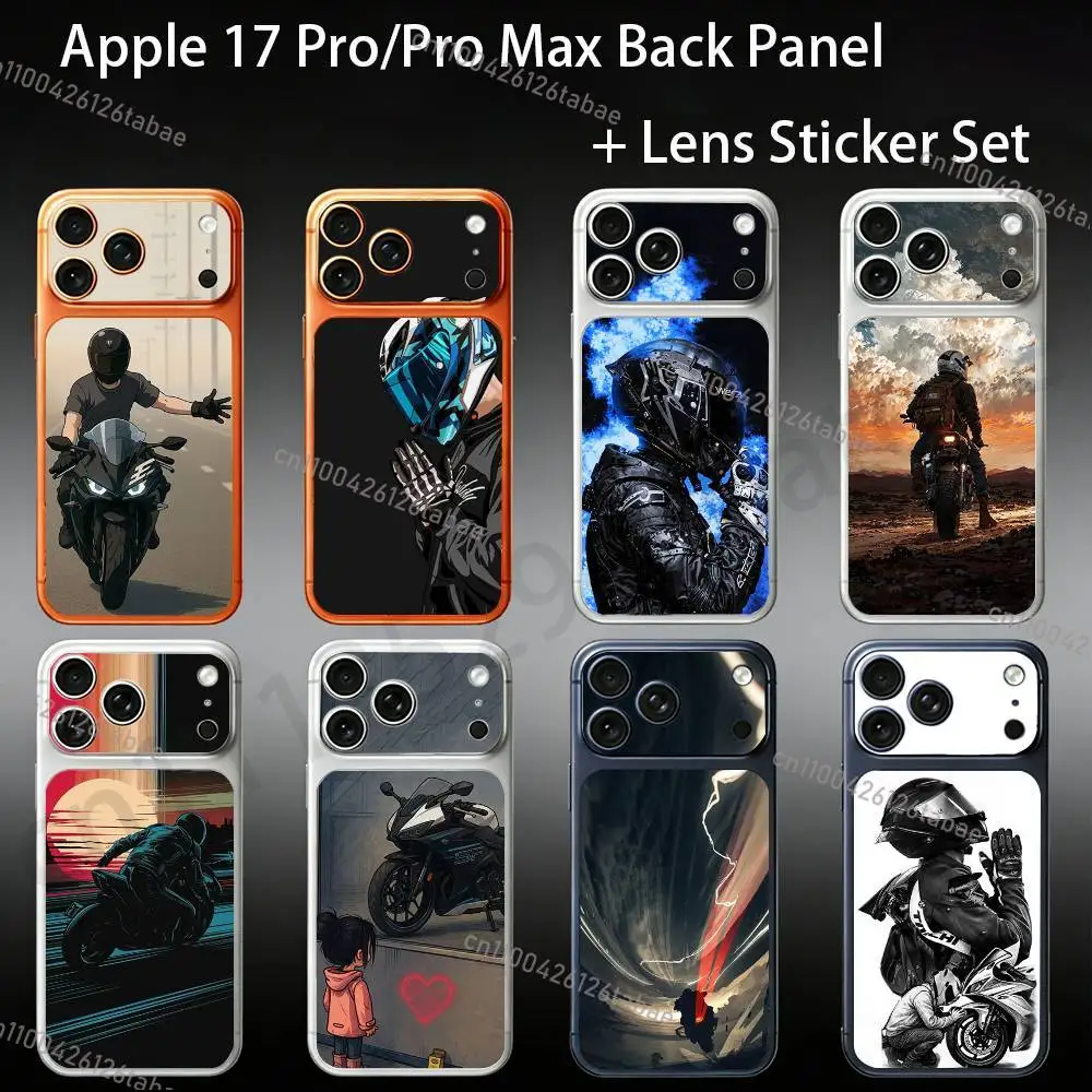 Motorcycle Rider Cool For iPhone 17pro/proMax Full body Back Cover Decal Skin Colorful Rear Protective Sticker Film
Motorcycle Rider Cool For iPhone 17pro/proMax Full body Back Cover Decal Skin Colorful Rear Protective Sticker Film