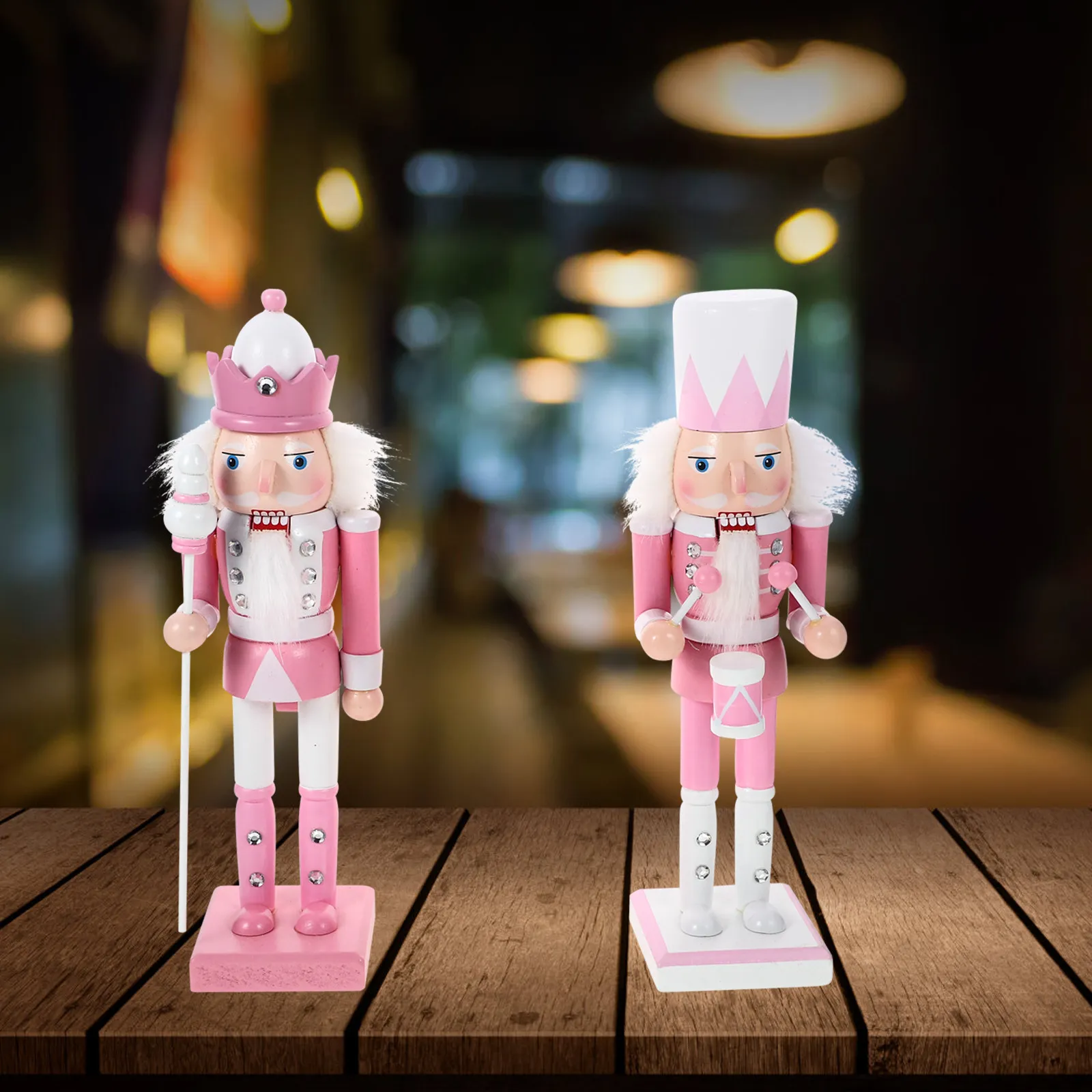 4Pcs Wood Nutcrackers Decor Christmas Nutcracker Figure Traditional Craft Gift Indoor Outdoor Wooden Nutcracker Soldier
4Pcs Wood Nutcrackers Decor Christmas Nutcracker Figure Traditional Craft Gift Indoor Outdoor Wooden Nutcracker Soldier